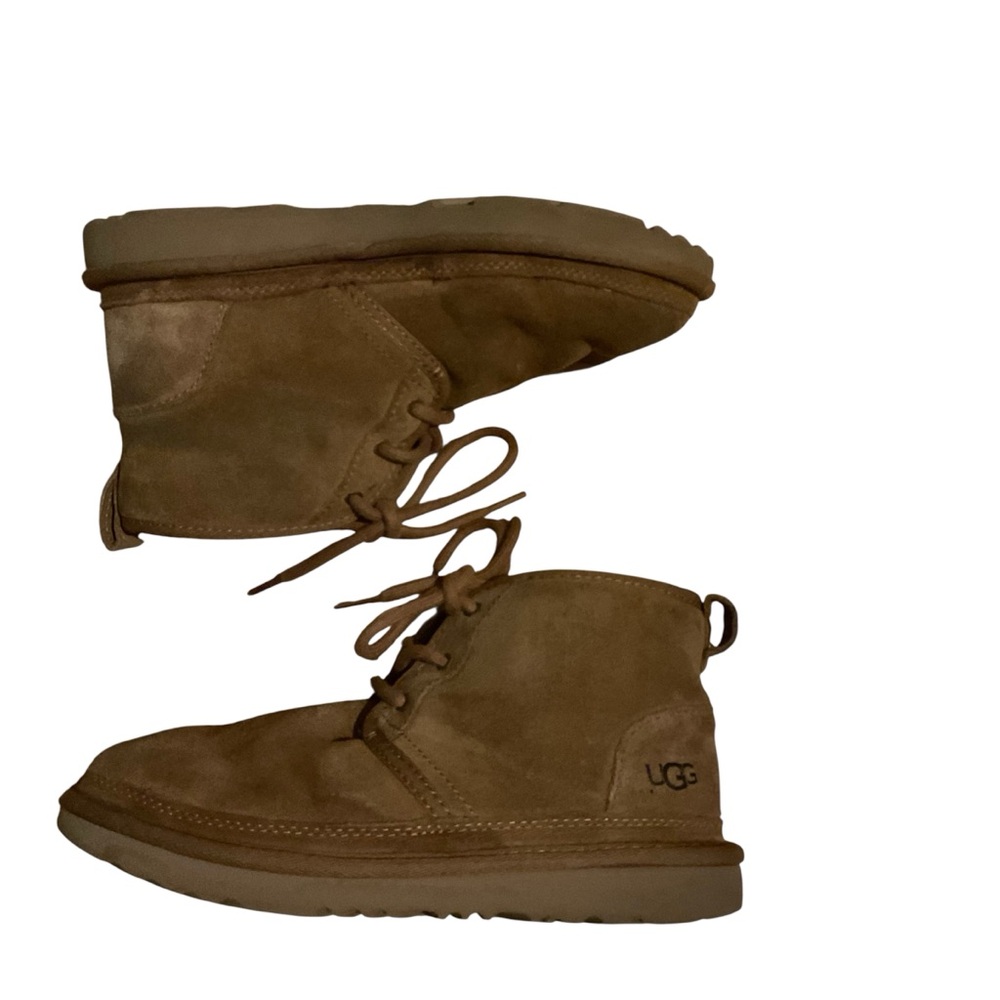 UGG Neumel brown suede lace up boots